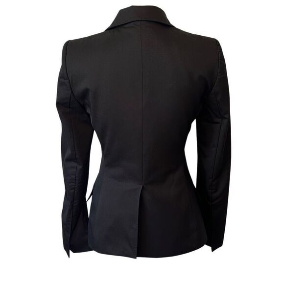 Gucci Dark Brown Womens One Button Uniform Blazer Jacket 40 - Picture 3 of 12